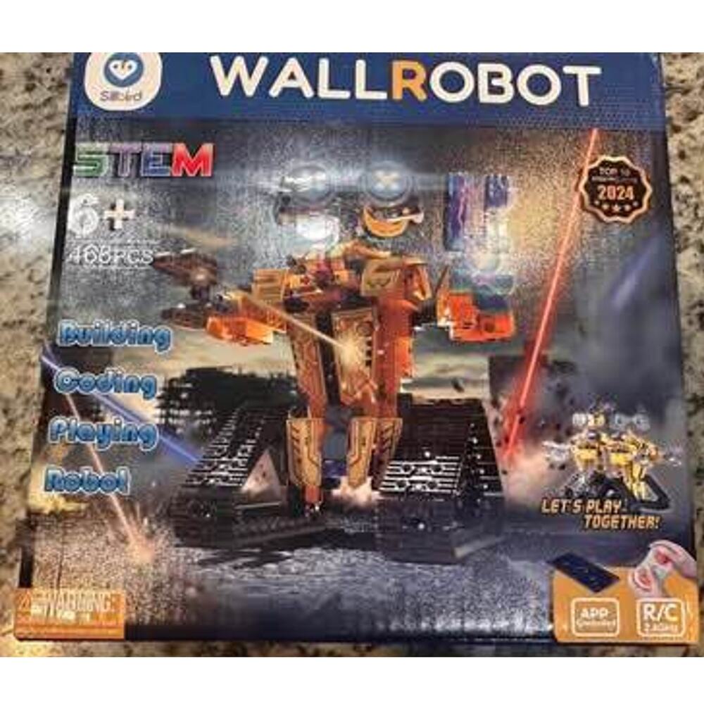 Sillbird Stem Building Robot Kit B880 Wallrobot Robotics Set Montessori Learning